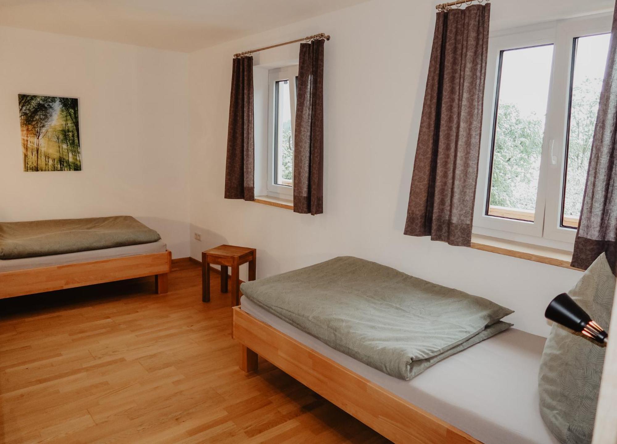 Ferienwohnung/Arbeiterwohnung Kampenwand Рордорф Экстерьер фото
